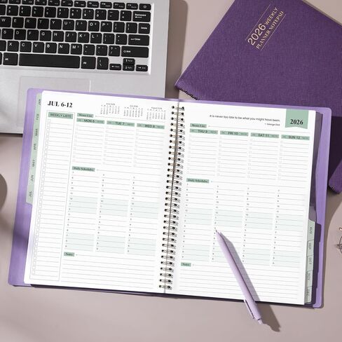 Planner 2025-2026 - 11.38 '' X 8.74 '' Planner Bandner ، Business Weekly & Monthly Planner ، يوليو 2025 - يونيو 2026 in Saudi Arabia