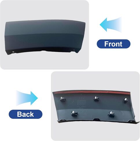 Front Door Fender Flare Molding Trim Upper Front Wheel Arch Molding Panel Compatible with Ram Promaster 1500 2500 3500 Cargo Van 4 Door 2019 2020 2021 2022 2023 2024 (Front Left) in Kuwait
