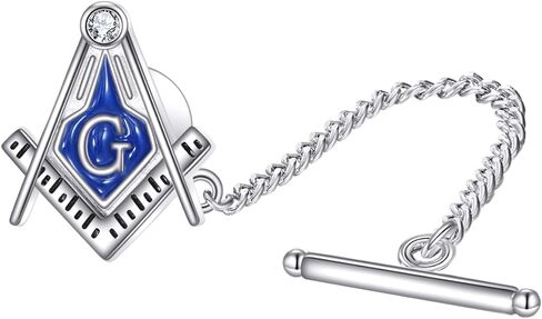 Tie Tacks for Men Sterling Silver Compass Tie Tacks Abalone Tie Jewelry Accessories for Men 10.7 MM in Saudi Arabia