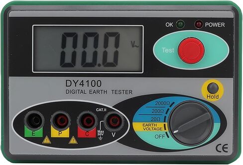 جهاز قياس قياس مقاومة الأرض DY4100 الرقمي LCD Sn (المعيار الرسمي للعرض الرقمي DY4100) in Saudi Arabia