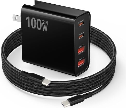 PD 65W USB C Fast Charger for DJI Neo, Air 3S, Mini 4K, Mini 4 Pro, Mini 2 SE, Avata 2, Mavic 3 Drones, Dual Port USB + Type C Wall Charger with C to C Charging Cable for DJI FPV Accessories, 6ft Long in Saudi Arabia