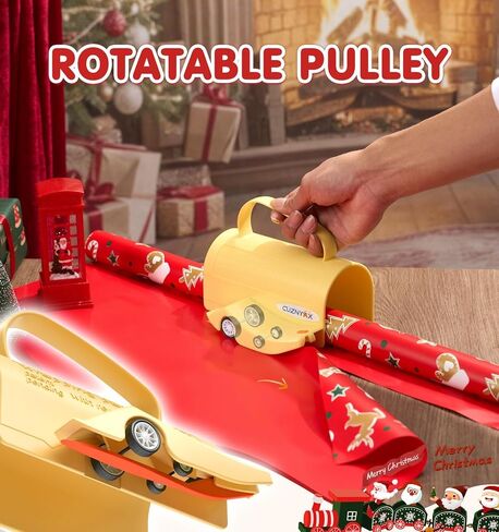 Wrapping Paper Cutter with 3 Replaceable Blades, Slider Wrap Cutter for Gift Wrapping Accessories, Gift Wrap Cutter Tool for Holiday Birthday Christmas Gift Wrapping Women Men in Saudi Arabia