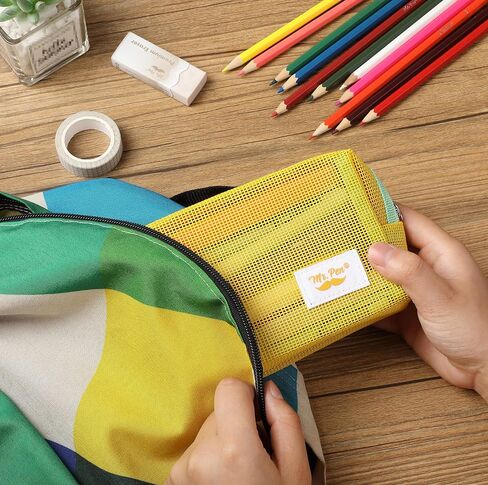 Mr. Pen- mesh case ، الأرجواني ، أكياس حقيبة السوستة ، أكياس شبكية مع أكياس سحابية للتنظيم ، حقيبة مكياج صغيرة ، حقيبة قلم رصاص صغيرة صغيرة ، حقيبة مستحضرات تجميلية صغيرة ، حقيبة محفظة ، كيس مكياج لطيف in Saudi Arabia