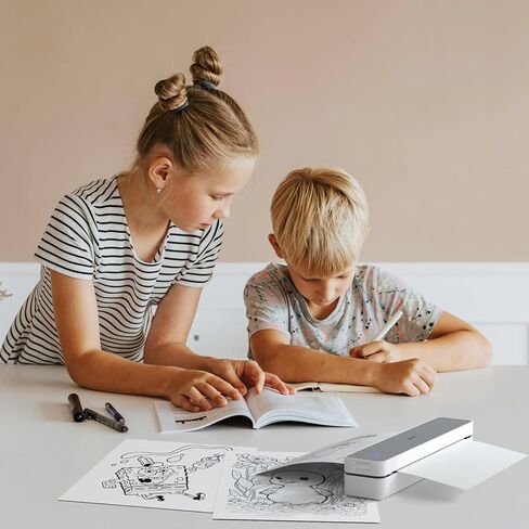 Thermal Printer Paper 200 Sheets, 8.5x11 US Letter Folding Thermal Paper for MT610 & MT888 Printer,Compatible with iDPRT/HPRT/PRT Portable Printer and Other Thermal Document Printers in Kuwait