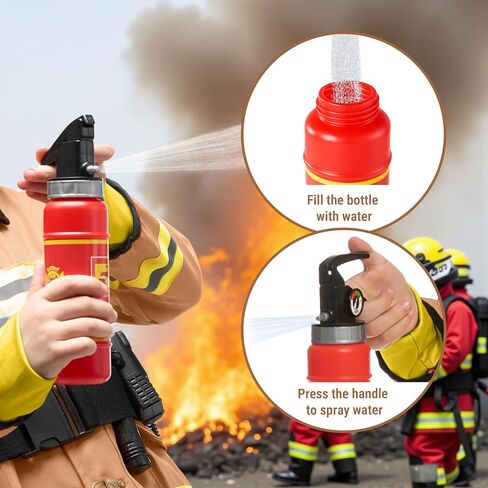 Spooktacular Creations Halloween Boys Fireman Costume, Firefighter Costume for Kids, Toddler Fireman Costume Set for DressUp in Saudi Arabia