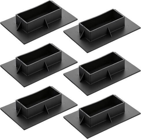 Chunful 6 Pack Boat Bottom Caps for Shrink Wrap Cover Support Poles Winter Boat Supplies for Installation Support Poles Outdoor Patio Furniture in Saudi Arabia