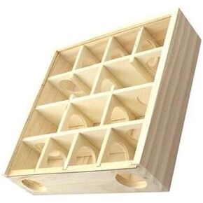 منزل هامستر هامستر هامستر هامستر ، منزل متاهة الهامستر السوري الخشبي ، ديكور موائل الحيوانات الأليفة الصغيرة ، مخابئ 6 غرف ، استكشاف نفق لألعاب الهامستر القزمي ، الجيربييل ، الفئران ، القضايا ، الماوس in Kuwait