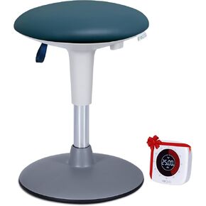 Adjustable Wobble Stool for Kids Ages 7-12 Years; Flexible Seating Stools for Classroom; Ergonomic Wiggle Seat, 360 Degrees Movement; Bonus Rechargeable Visual Timer (Sky Blue) in Kuwait
