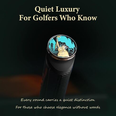 Golf Ball Marker Set with Magnetic Putter Grip Mount Golf Accessories for Men Women, Easy-to-Find Markers for Putting, Funny Golf Gifts, Unique Golf Gadgets for Golfer in Kuwait