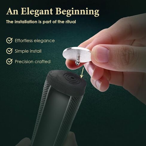 Golf Ball Marker Set with Magnetic Putter Grip Mount Golf Accessories for Men Women, Easy-to-Find Markers for Putting, Funny Golf Gifts, Unique Golf Gadgets for Golfer in Kuwait