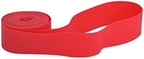 بطانات إطارات Dilwe، شريط حافة أحمر PVC يناسب عجلات الركوب مقاس 20 بوصة و24 بوصة و26 بوصة 700C (24 بوصة) in Saudi Arabia