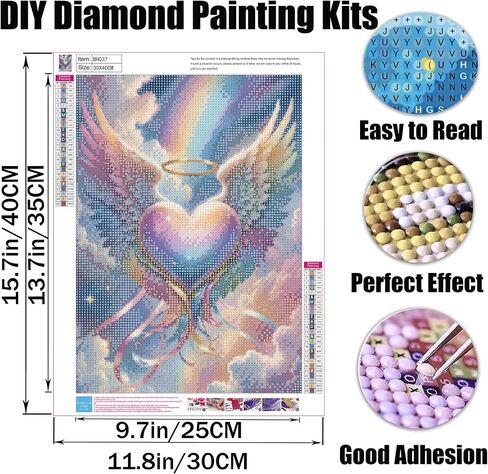 GMETINC Diamond Painting Kits for Adults, Flower DIY 5D Diamond Art Kits Full Drill Diamond Dots Paintings with Diamonds Gem Art and Crafts Home Decor 12x16inch in Saudi Arabia
