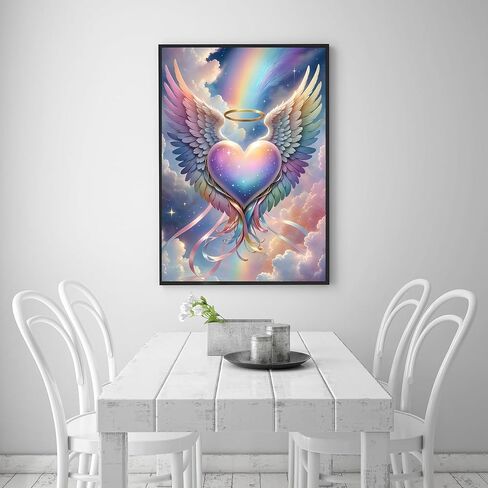 GMETINC Diamond Painting Kits for Adults, Flower DIY 5D Diamond Art Kits Full Drill Diamond Dots Paintings with Diamonds Gem Art and Crafts Home Decor 12x16inch in Saudi Arabia