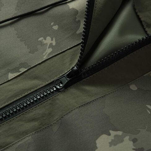 Mens Camouflage Tactical Anorak Jacket Waterproof Windbreaker Pullover Hoodie Outdoor Hiking Hunting Military Coat in Saudi Arabia
