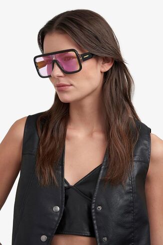 Carrera FlagLab 14 Square Sunglasses, Black Crystal/Multilayer Violet, 62mm, 11mm in Saudi Arabia