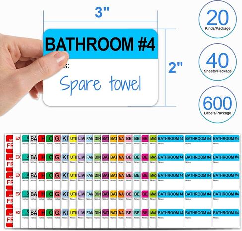 1600 PCS Garage Sale Price Stickers, 10 Colors Round Flea Market Pre-Printed Pricing Stickers Labels, 3/4 Inch Yard Sale Price Stickers Labels Price Tags for County Fairs & Retail Use in Saudi Arabia