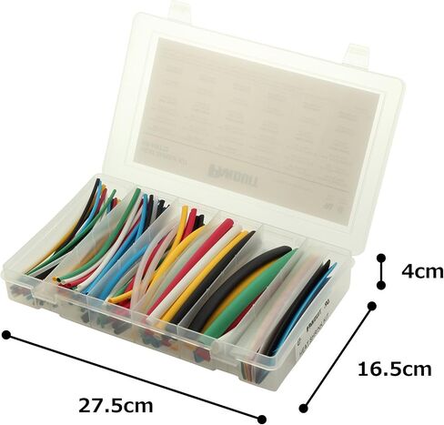 Panduit KP-HSTT2 Cross Linked Polyolefin Heat Shrink Kit, Multi Color in Saudi Arabia