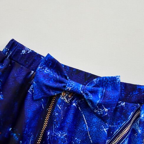 VARWANEO أحفاد ثوب السباحة للفتيات، الأميرة لطيف 2 قطعة ملابس السباحة الكرتون المطبوعة مجموعات بيكيني اللون -1،8-9 سنوات in Kuwait