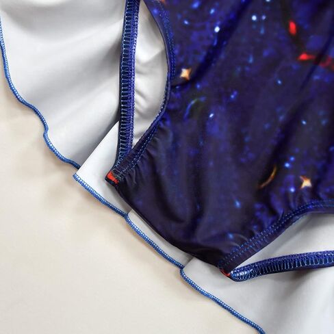 VARWANEO أحفاد ثوب السباحة للفتيات، الأميرة لطيف 2 قطعة ملابس السباحة الكرتون المطبوعة مجموعات بيكيني اللون -1،8-9 سنوات in Kuwait