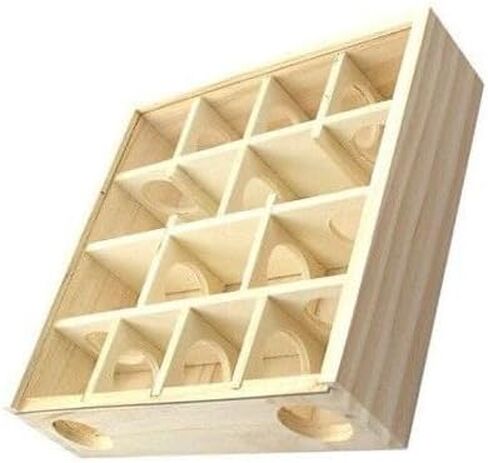 منزل هامستر هامستر هامستر هامستر ، منزل متاهة الهامستر السوري الخشبي ، ديكور موائل الحيوانات الأليفة الصغيرة ، مخابئ 6 غرف ، استكشاف نفق لألعاب الهامستر القزمي ، الجيربييل ، الفئران ، القضايا ، الماوس in Kuwait