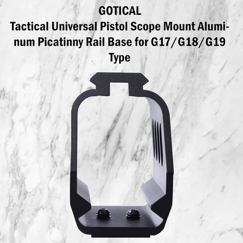 نطاق المسدس التكتيكي العالمي من Gotical قاعدة السكك الحديدية Picatinny من الألومنيوم لنوع G17/G18/G19 in Kuwait