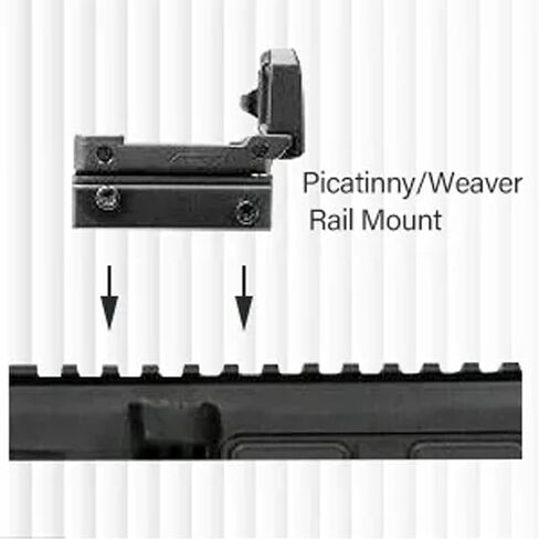 نطاق المسدس التكتيكي العالمي من Gotical قاعدة السكك الحديدية Picatinny من الألومنيوم لنوع G17/G18/G19 in Kuwait