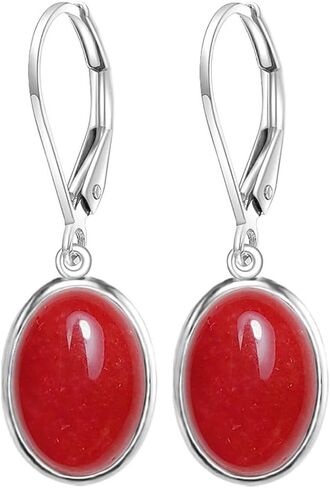 البيضاوي الأصفر الأصفر السترين الكوارتز Quartz jasper الحجر قطرة ، البسيطة sterly الفضة الفضة الحقيقية حقيقية الكوارتز الكوارتز الأحجار الكارز dangle هدية المجوهر in Kuwait