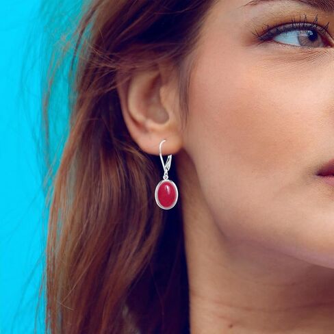 البيضاوي الأصفر الأصفر السترين الكوارتز Quartz jasper الحجر قطرة ، البسيطة sterly الفضة الفضة الحقيقية حقيقية الكوارتز الكوارتز الأحجار الكارز dangle هدية المجوهر in Kuwait