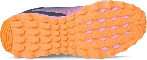 حذاء رياضي Saucony Peregrine Kidz Shield، أزرق/برتقالي، مقاس 2.5 US للأطفال الكبار in Kuwait