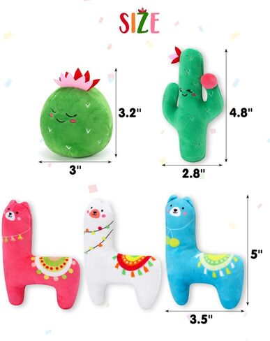 CiyvoLyeen 6Pcs Birthday Themed Catnip Toys Cat Birthday Gift Kitten Interactive Toys for Cat Lover Cake Crown Fish Soft Plush Catmint Pet Supplies Kitty Chew Kick Toys in Kuwait