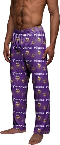 Minnesota Vikings Men's Scatter Pattern Pajama Lounge Multi Color Pants in Saudi Arabia