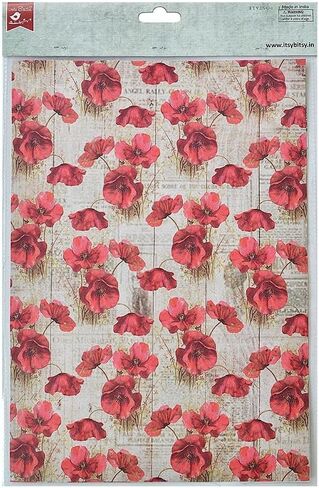 Little Birdie Decoupage Paper A4 4/Pkg-Touch of Nature in Saudi Arabia
