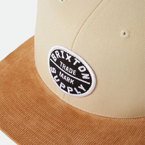 Brixton Men's Oath III Snapback in Kuwait