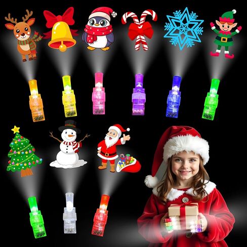 24Pack Video Game Party Favors LED Finger Lights,Gamer Birthday Party Decorations Supplies Glow in the Dark Light Up Toys Gifts Bulk for Kids Boy Girl Classroom Prizes, Fun Gifts in Kuwait