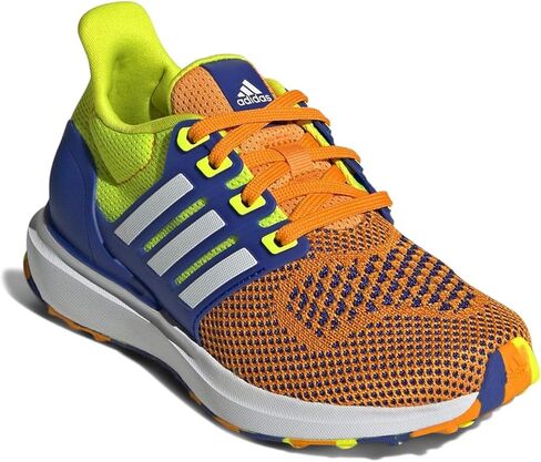 adidas UBounce DNA Sneaker, Semi Lucid Blue/Grey/Black, 3.5 US Unisex Little Kid in Saudi Arabia