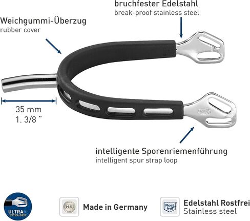 Sprenger - Ultra FIT Extra Grip Spurs in Kuwait