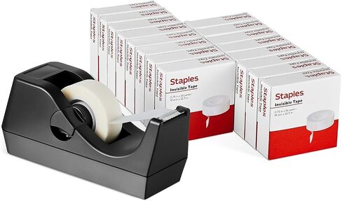 Staples Invisible Tape, 3/4" x 1296", 1" Core, 6 Pack in Saudi Arabia