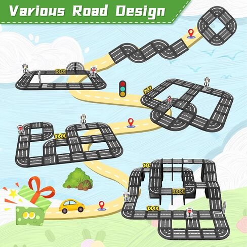 Magnetic Tiles Cars Construction Set, 4 PCS Magnetic Cars Magnetic Building Blocks Cars Toy for Kids Ages 4-8 3-5 Magnet Bricks Truck Kit Educational Sensory Toys Gifts for 3+ Year Old Boys & Girls in Saudi Arabia
