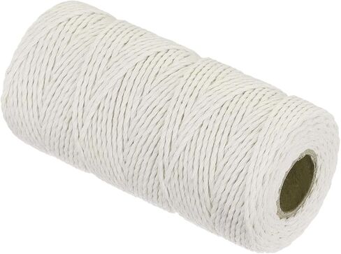 MECCANIXITY Cotton Rope Twisted Braided Rope Cord, Pink 100M/109 Yard 2mm Dia for Wall Hanging, Plant Hanger, Knitting, Macrame Knotting in Saudi Arabia