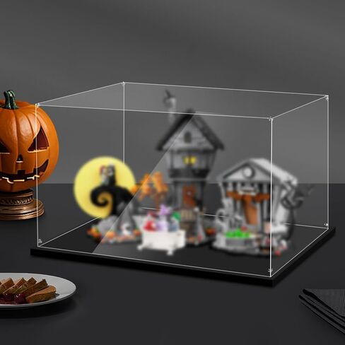 Display Case for Lego 21062 Trevi Fountain or 80112 Auspicious Dragon, 16.14x8.26x11.81inches (41x21x30cm), Protect Your Collectibles from Dust with a Clear Showcase in Saudi Arabia