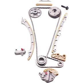AUCERAMIC 14401-R40-A01 Timing Chain Kit with Camshaft Adjuster VVT Sprocket Fit for 2012-2015 HONDA CIVIC 2010-2011 CR-V 2013-2015 ACURA ILX 2009-2014 TSX 2.4L K24Z7 K24Z3