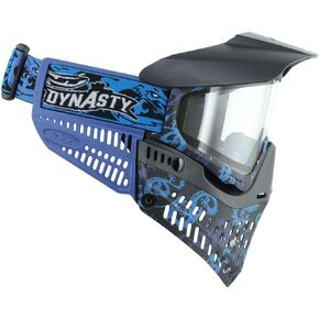 JT Spectra Dynasty LE Proflex Paintball Mask Goggle W/ Clear Thermal Lens Black