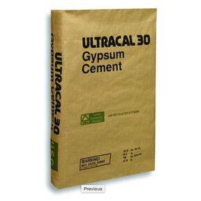 ULTRACAL 30 Gypsum Cement - Plaster - for Dot Mandala, Mold Making and Casting, Ideal for Latex Molds! Takes Excellent Detail (10 lb)