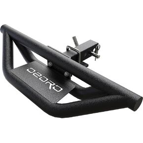 OEDRO Hitch Step Replacement for Truck Vehicles with 2" Hitch Receiver Rear Bumper Guard Protector Upgraded Textured Black Hitch Step Bar