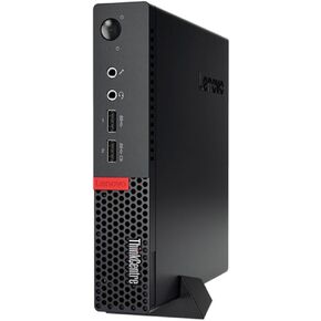 Lenovo ThinkCentre M710q Tiny Desktop Computer PC, Intel Core i3-6100T 3.2GHz, 16GB RAM, 256GB SSD, Wired Keyboard and Mouse, WiFi, Bluetooth, Windows 10 Pro (Renewed)