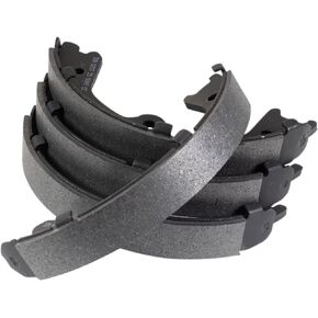 TRQ Rear Parking Brake Shoe Set Compatible with 2009-2016 INFINITI 2003-2016 Nissan