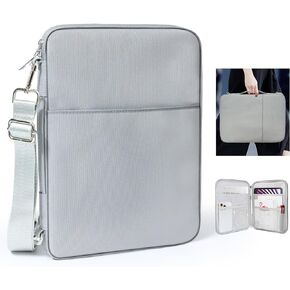 Laviitp 9-11 Inch Tablet Sleeve Bag Carrying Case for iPad Pro 11, iPad air 5 4, iPad 10th Gen, iPad 9th/8th/7th Gen 10.2, Shoulder Bag Pouch for Travel Women, Pink