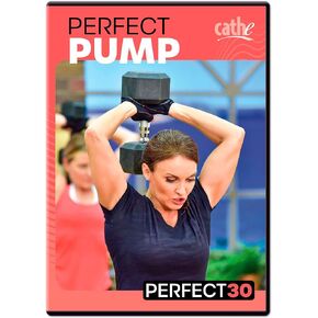 Cathe Perfect 30 Perfect Pump Upper & Lower Body Home Strength Training Workout DVD - Use to Tone and Sculpt Your Legs, Upper Body, Back, Chest, Arms, and Shoulders