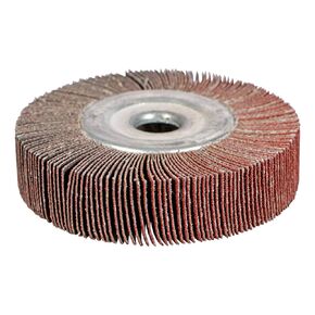 BHA Unmounted Flap Wheel for Bench Grinder, 4" x 1" x 5/8" (60 Grit)