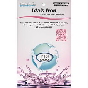 Industrial Test Systems 481146 Sensafe Iron (Ida's) Water Test Strips 30 Pack